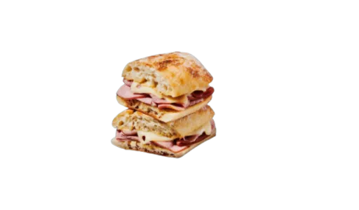 Ham & Swiss on Baguette