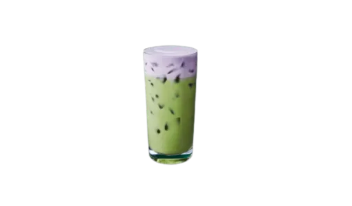 Iced Lavender Cream Oat Matcha
