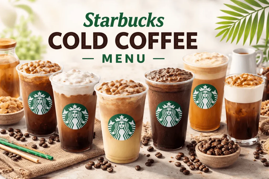 Starbucks Cold Coffee Menu