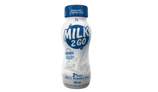 Milk2Go 2% Partly Skimmed