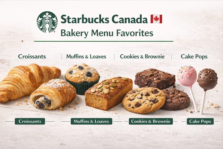 Starbucks Bakery Menu with Prices