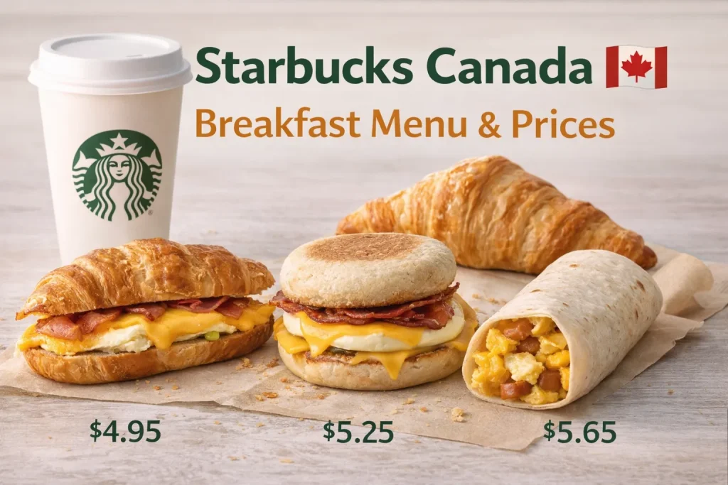 Starbucks Breakfast Menu Prices