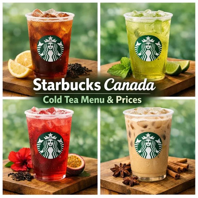 Starbucks Cold Tea Menu Prices