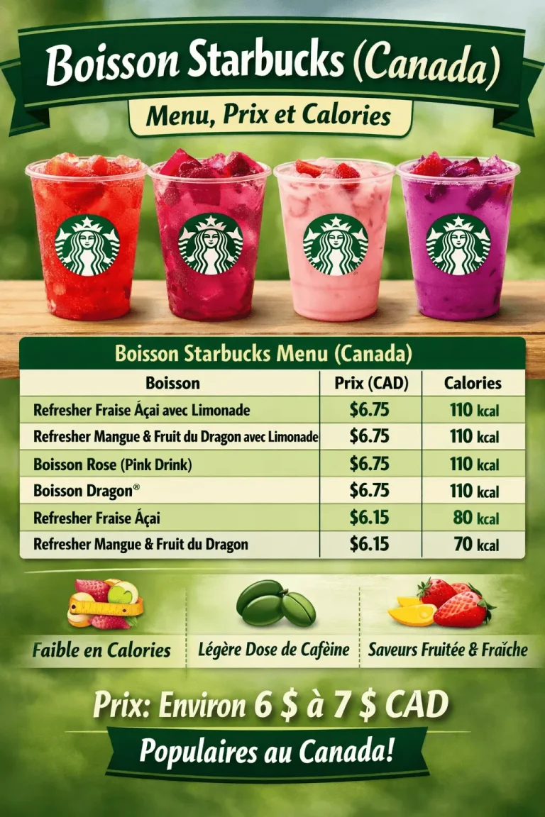 Boisson Starbucks