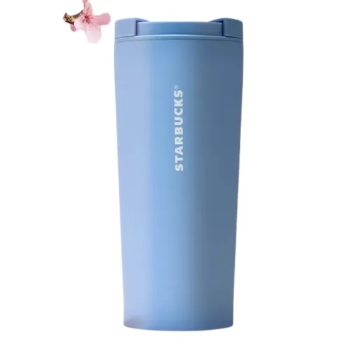Cornflower Blue Twist Lid Tumbler 17oz
