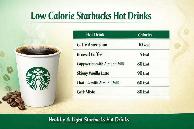 Low Calorie Starbucks Hot Drinks