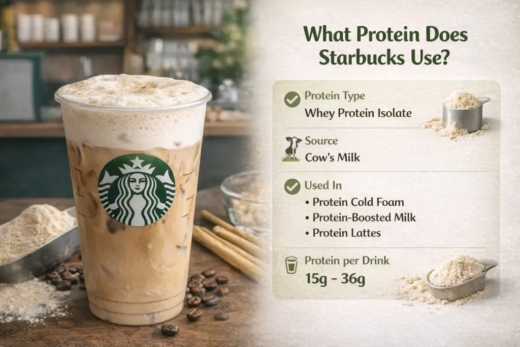 What Protein Does Starbucks Use