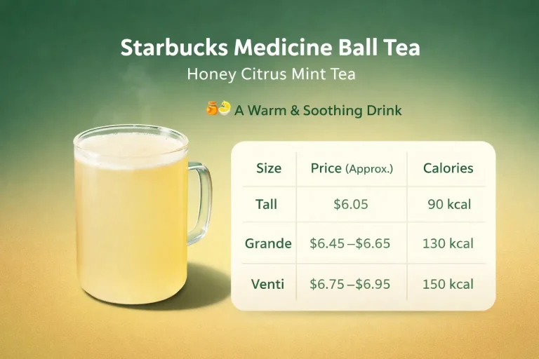 starbucks medicine ball tea