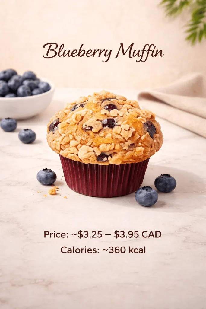 Blueberry muffin
