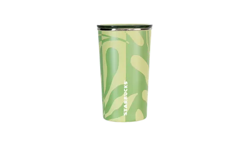 Botanical stainless steel cold cup 
