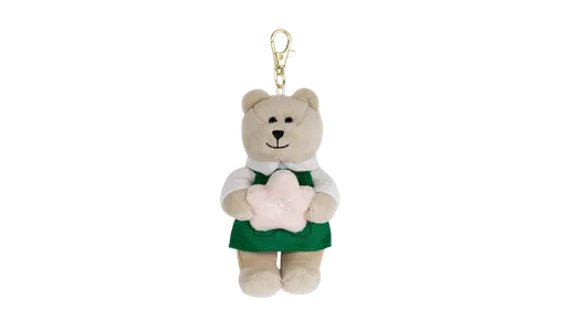 Cherry blossom Bearista™ keychain