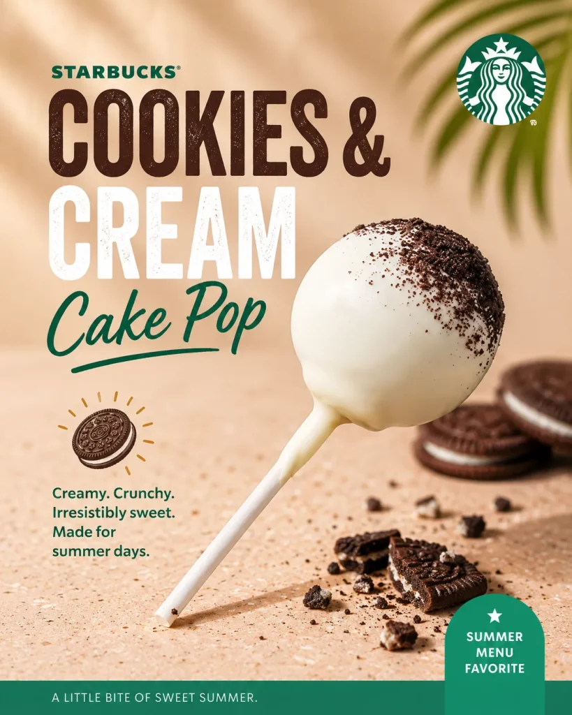 Cookies & Cream Cake Pop