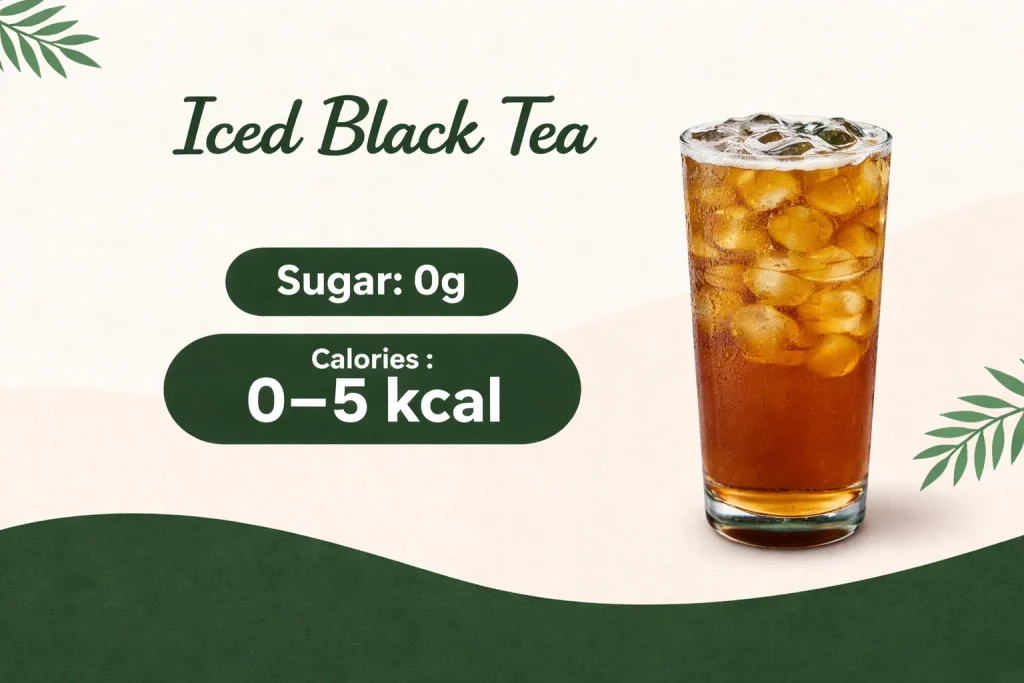 Iced Black Tea (0g Sugar)