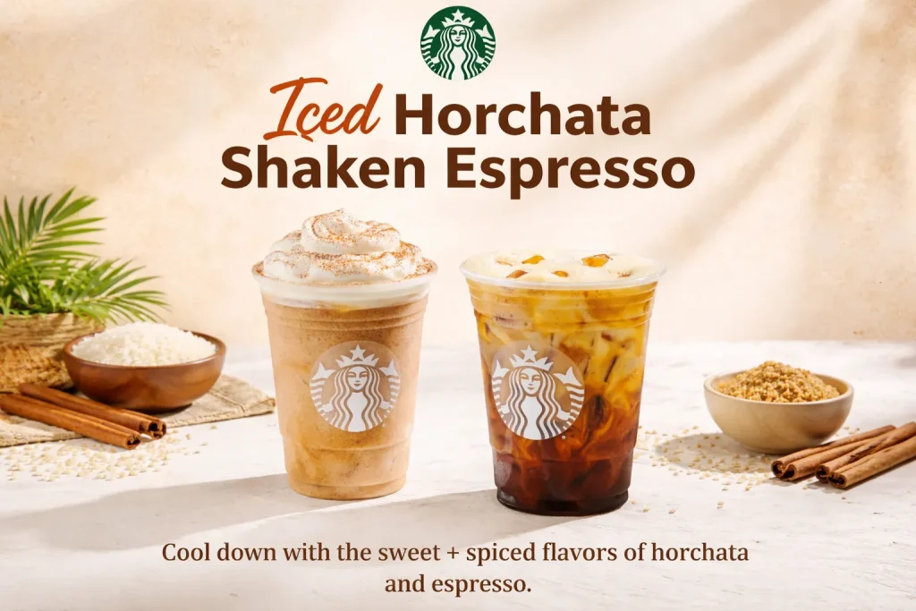 Iced Horchata Shaken Espresso