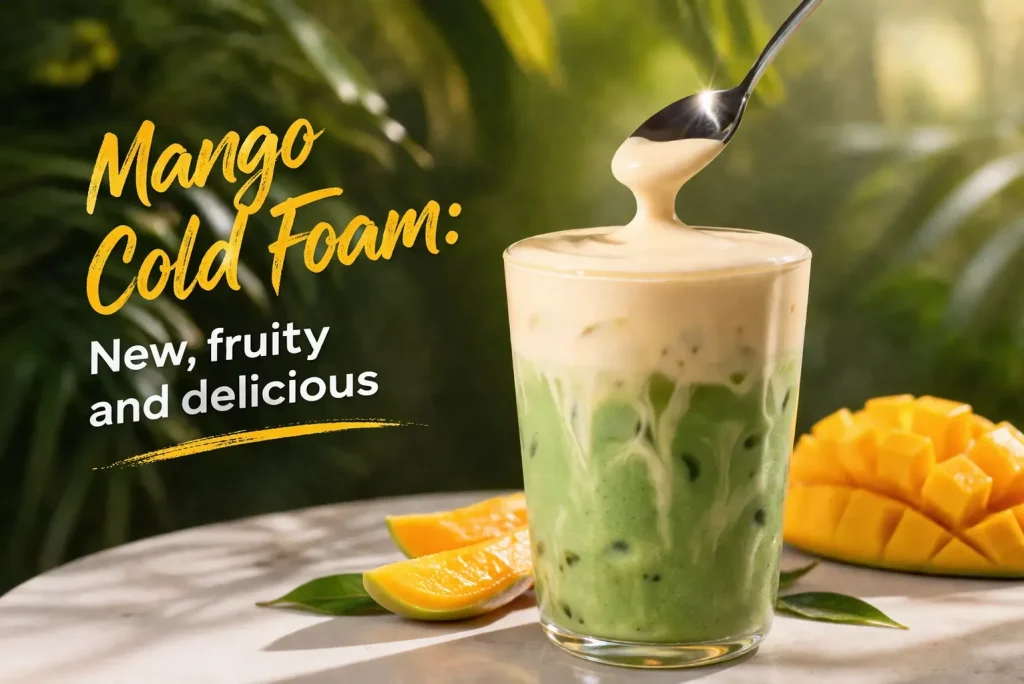 Mango Cold Foam: New, fruity and delicious