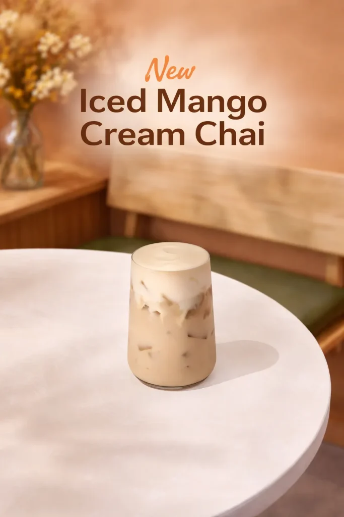 New Iced Mango Cream Chai