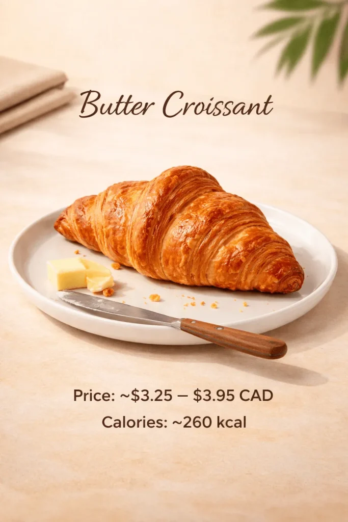 Starbcuks Butter Croissant