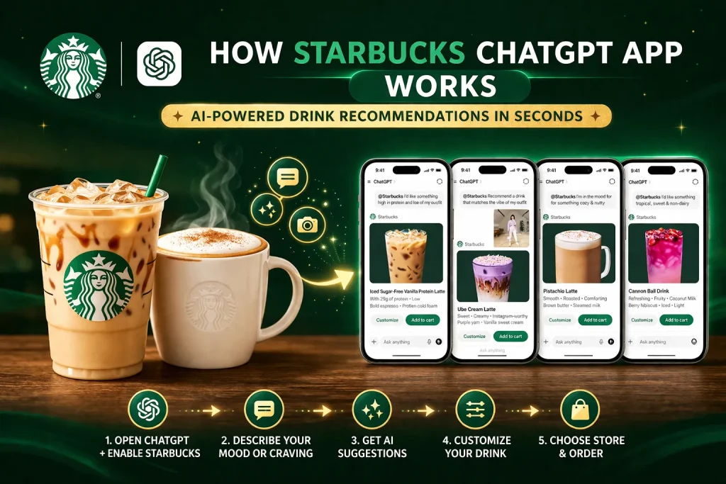 Starbucks App in ChatGPT