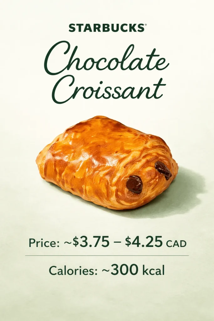 Starbucks Chocolate Croissant