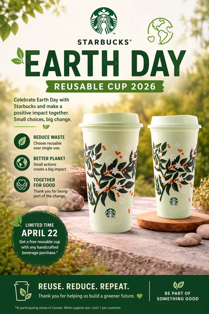 Starbucks Earth Day 2026