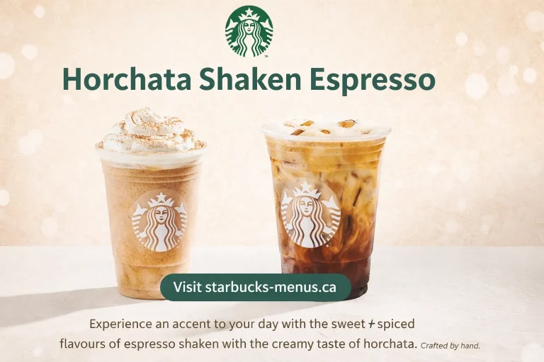 Starbucks Horchata Shaken Espresso