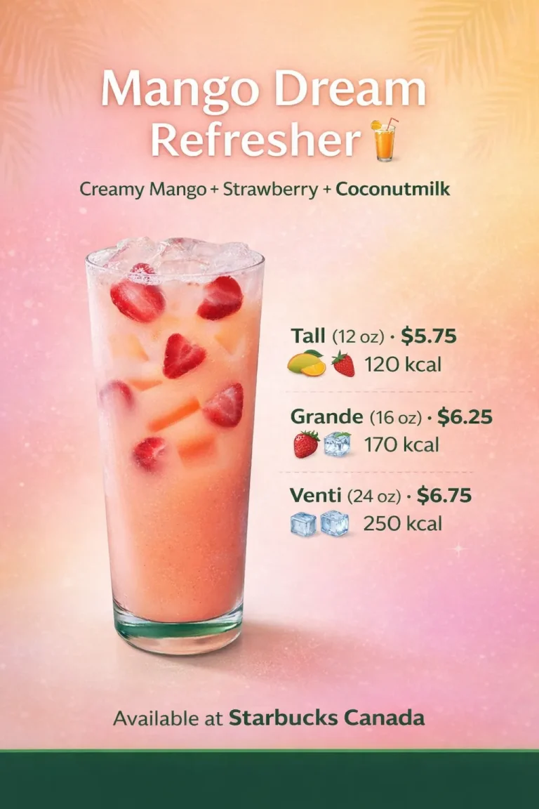 Starbucks Mango Dream Refresher
