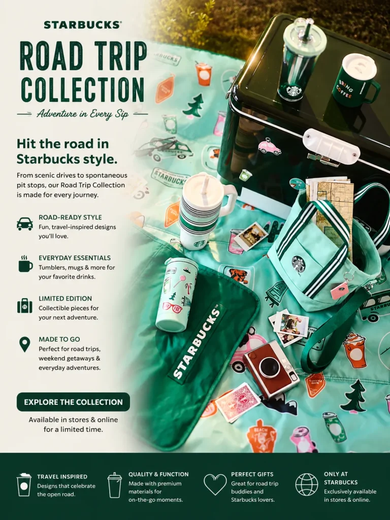 Starbucks Road Trip Collection of merchandise