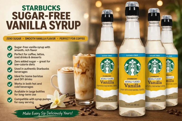 Starbucks Sugar‑Free Vanilla Syrup
