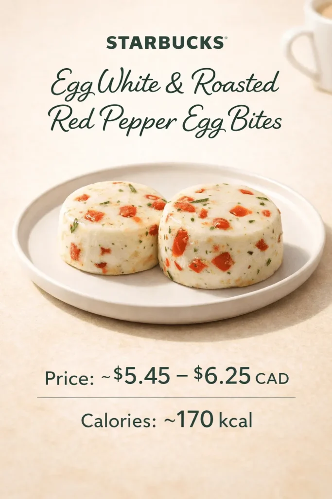 Starbucks egg white and pepper bites