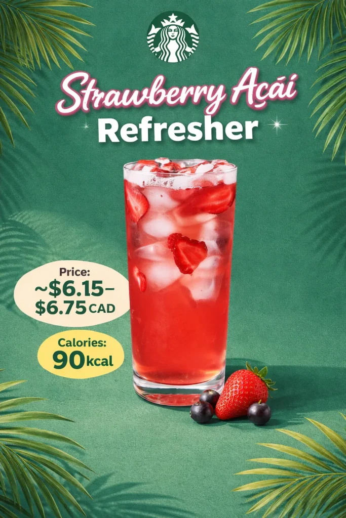Strawberry Açaí Refresher