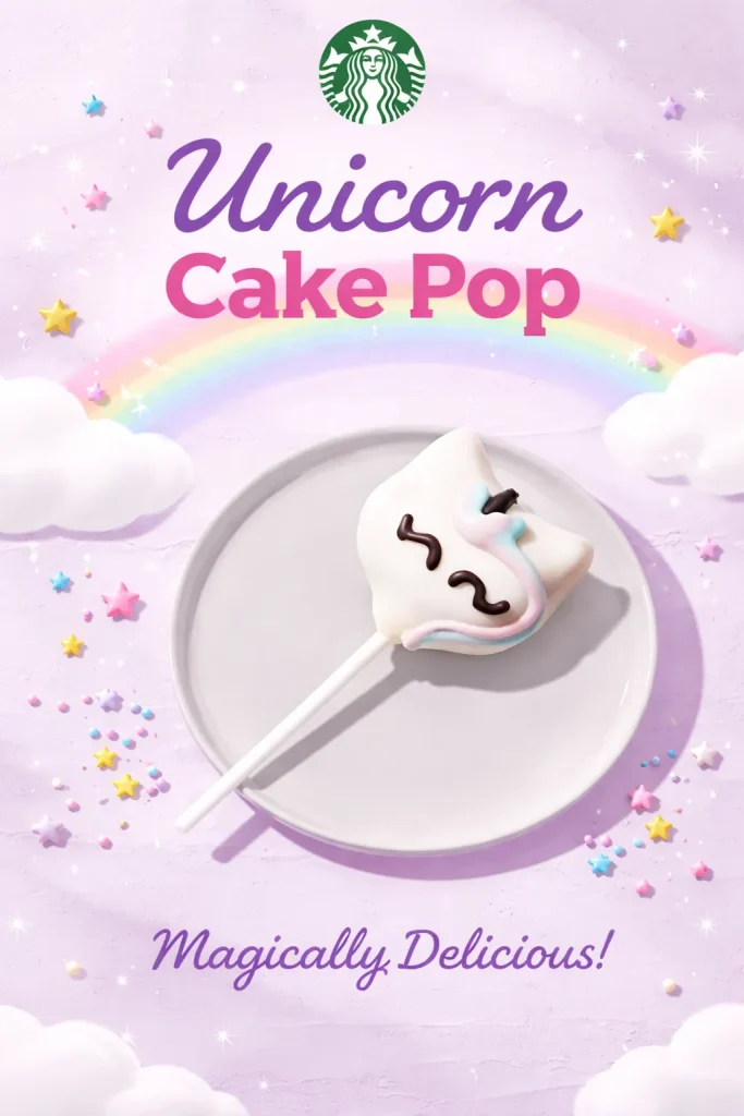 Unicorn Cake Pop