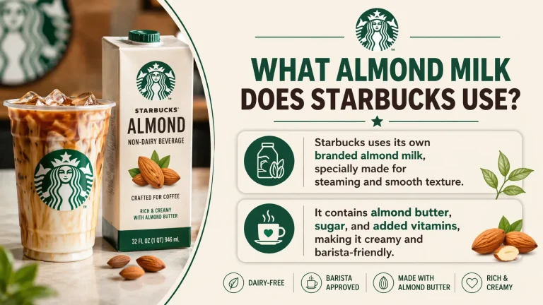 What Almond Milk Does Starbucks Use