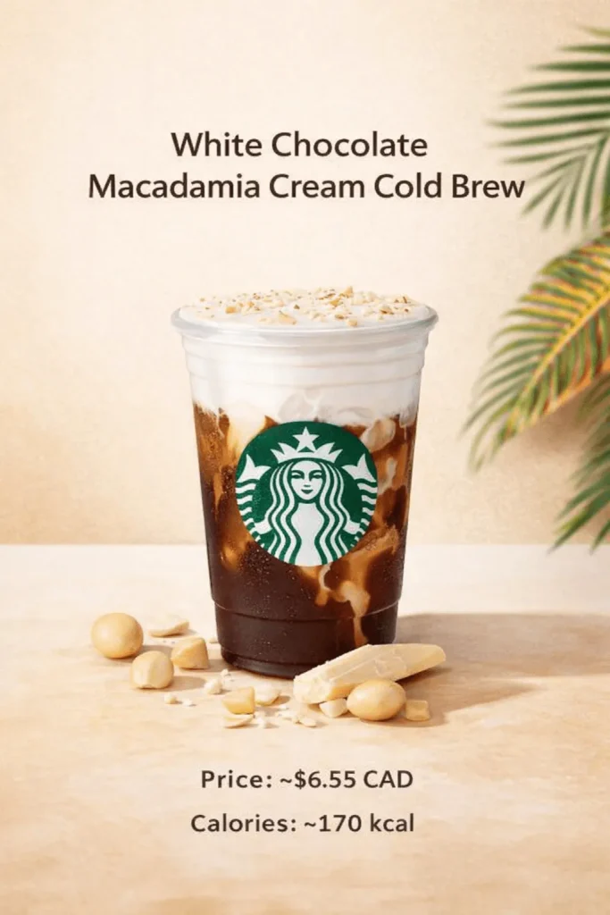 White Chocolate Macadamia Cream Cold Brew