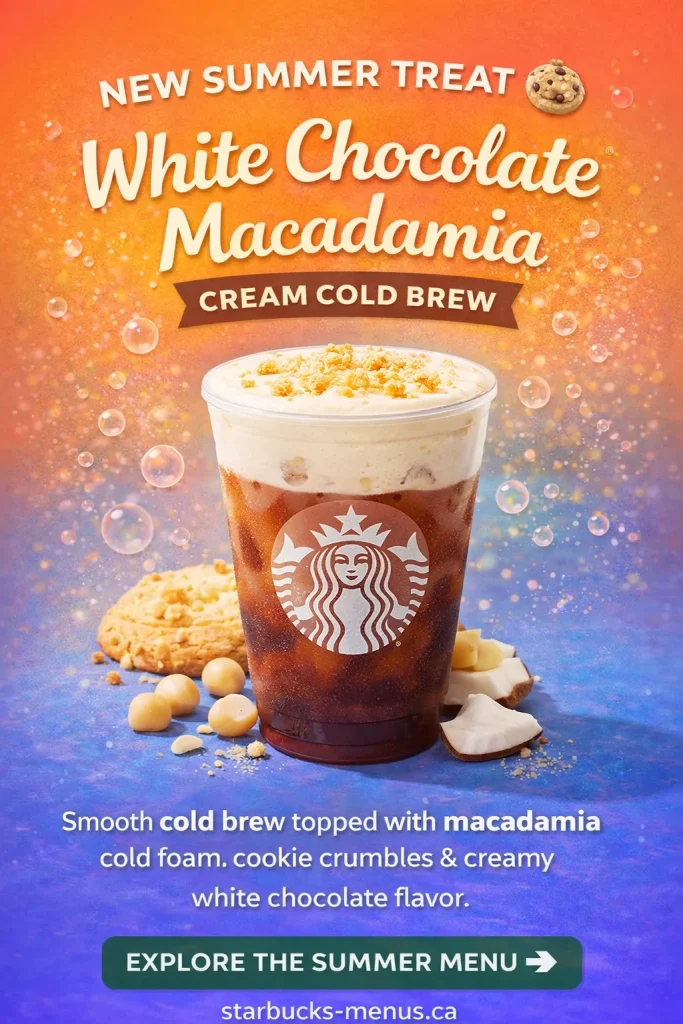 White Chocolate Macadamia Cream Cold Brew