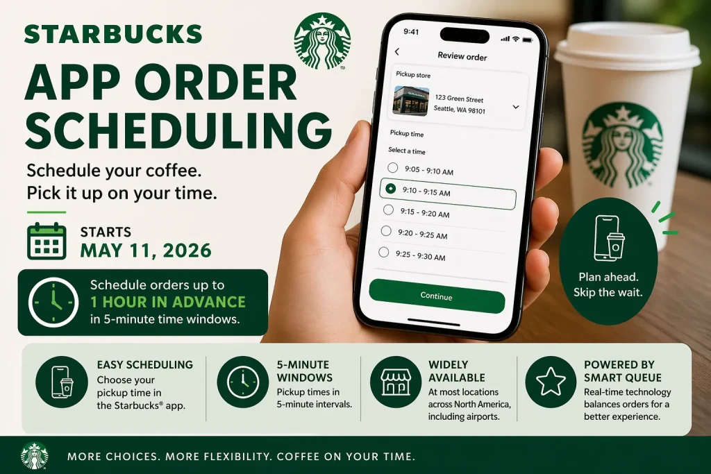 starbucks app order scheduling