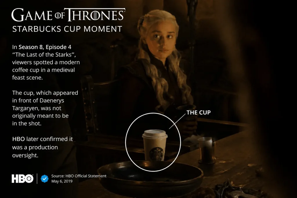 starbucks cup game of thrones
