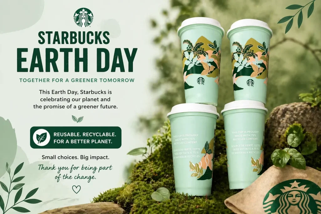 starbucks earth day cup 2026