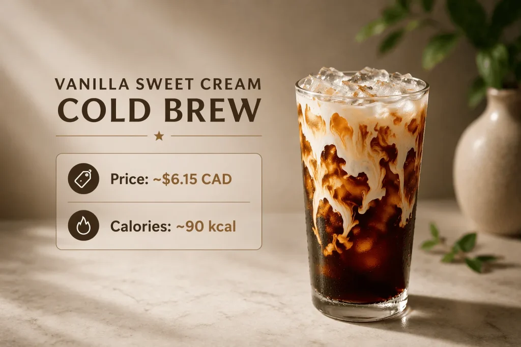 vanilla sweet cream cold brew
