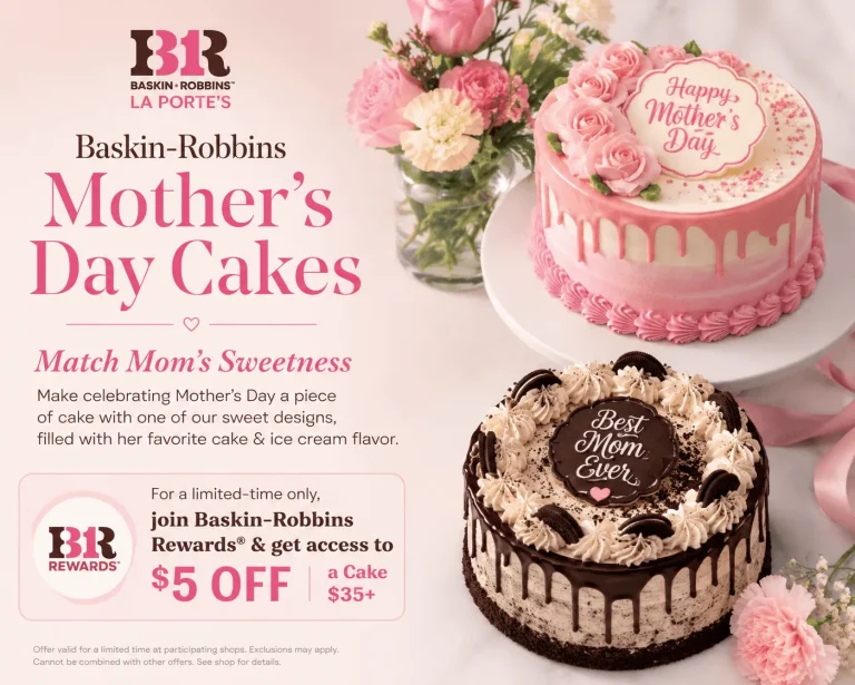 Baskin-Robbins Mother's Day Cakes