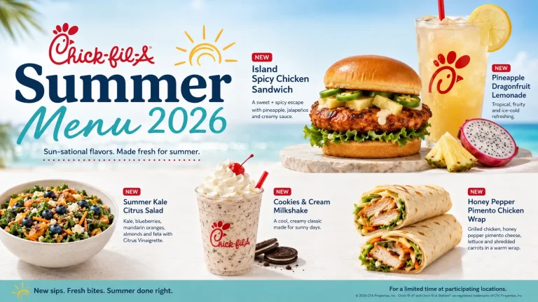 Chick-fil-A Summer Menu 2026