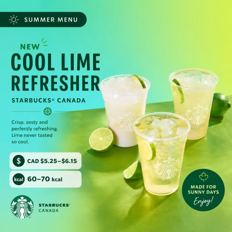 Cool Lime Refresher starbucks