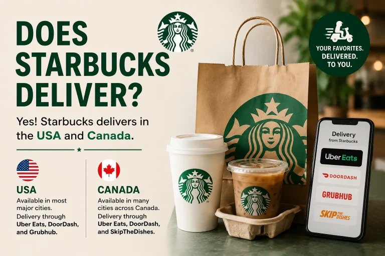 Does Starbucks Deliver