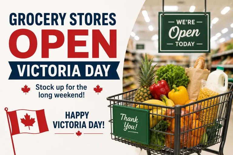 Grocery Stores Open Victoria Day Canada