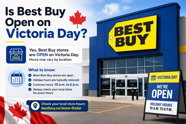 Is Best Buy Open on Victoria Day