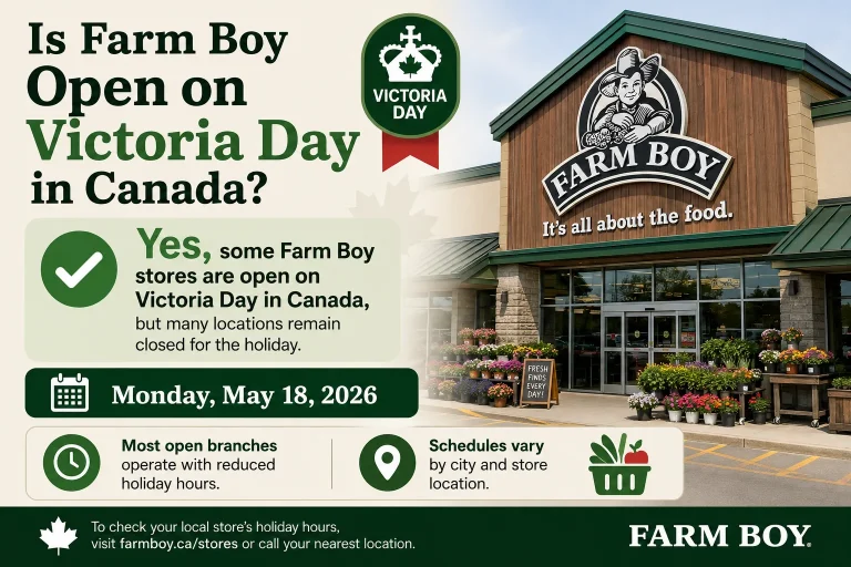 Is Farm Boy Open on Victoria Day