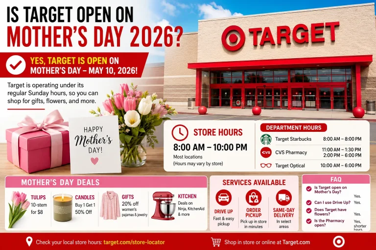 Is Target Open On Mother’s Day