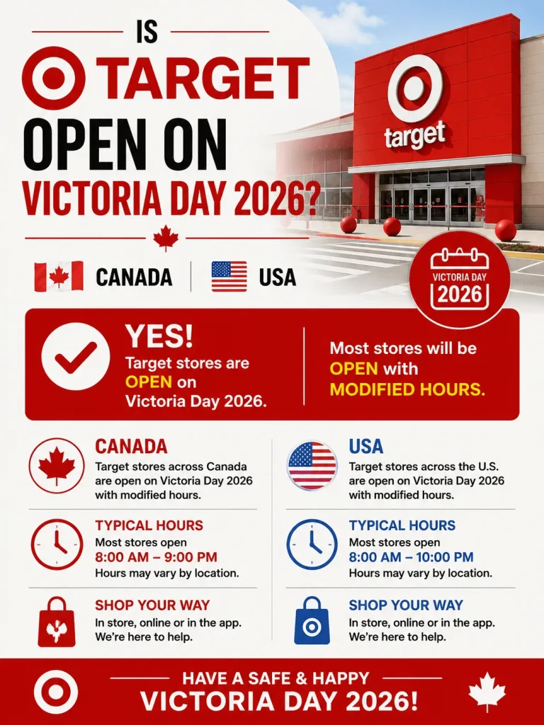 Is Target Open on Victoria Day 2026