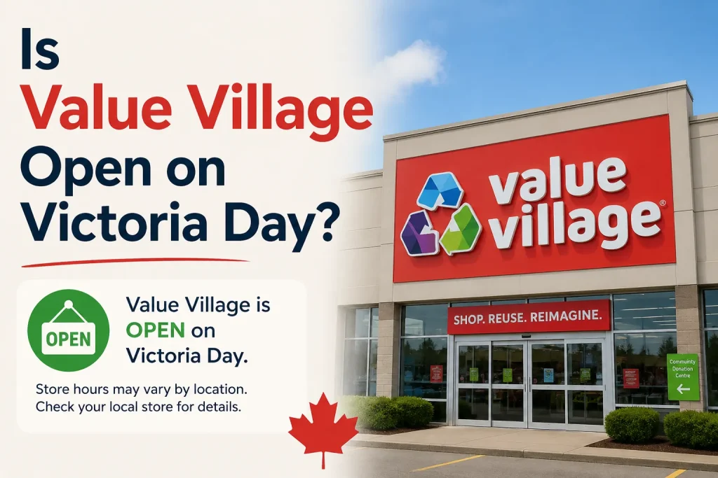 Is Value Village Open on Victoria Day