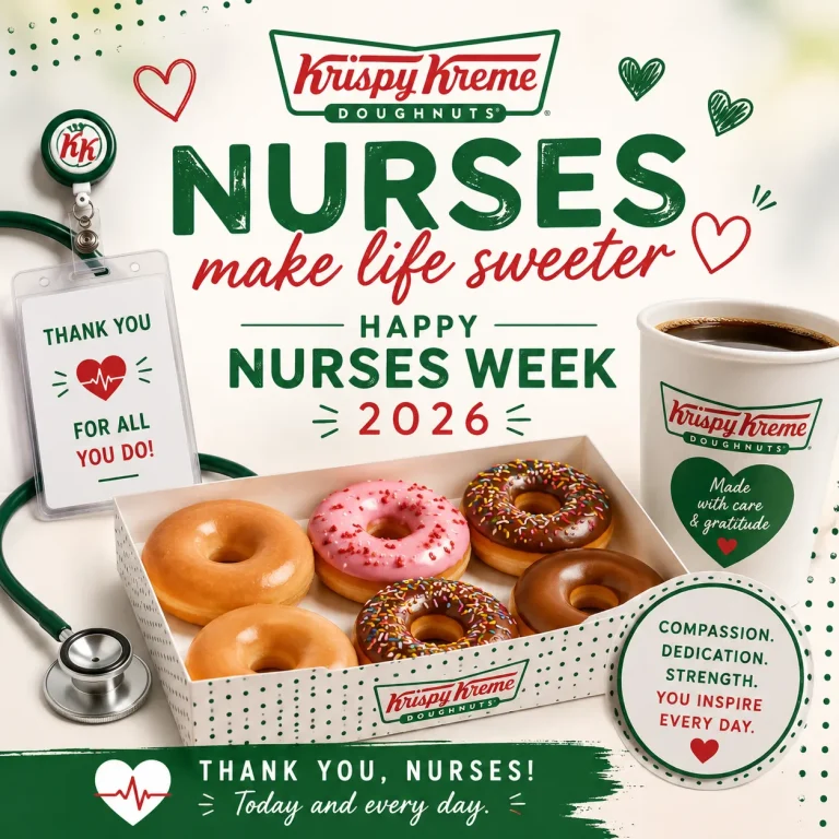 Krispy Kreme Nurses Week 2026