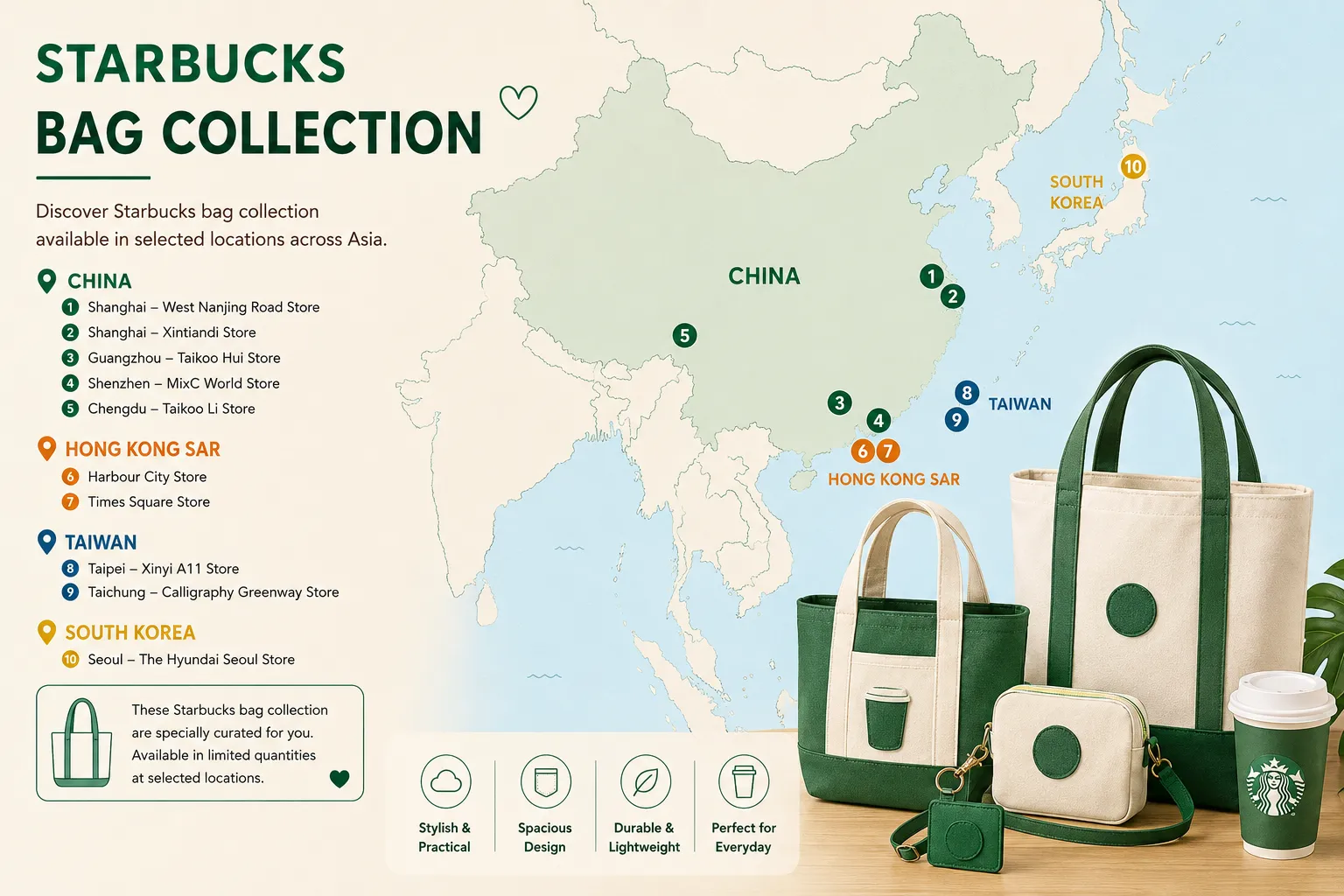 Miffy Starbucks Locations